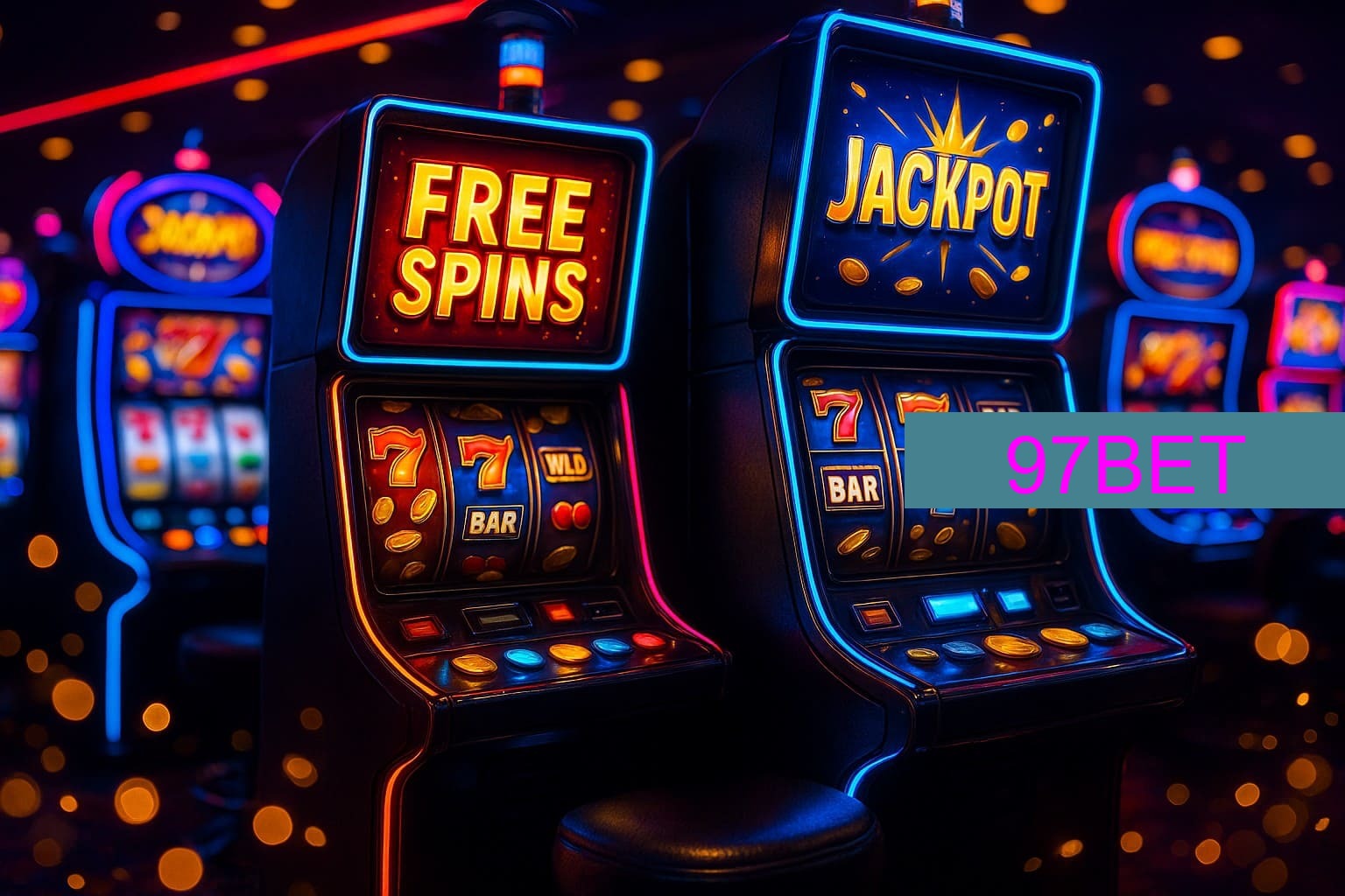 Diversos jogos de caça-níqueis